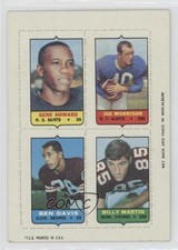 1969 Topps Mini-Cards (4-in-1) Gene Howard Joe Morrison Ben Davis 0nr3