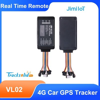 JIMIIOT VL02 4G GPS Tracker Car Real Time Ignition Detection Vehicle Locator