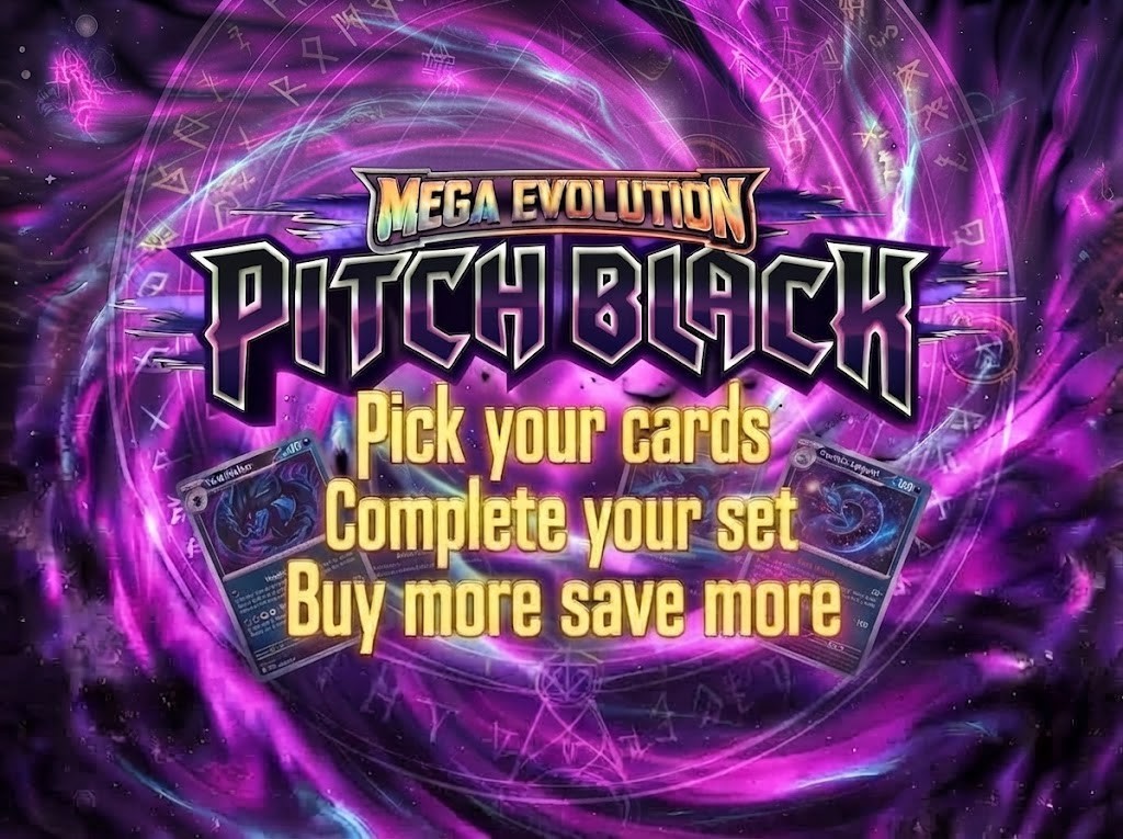 Pokémon Pitch Black - Pick Your Cards- Complete Your Set- TCG.  *NM/LP+*