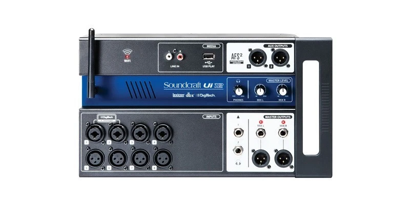 Soundcraft Ui12 Digital Mixer 12-Channel Remote-Controlled Mixing Console NEW - Image 2 of 4