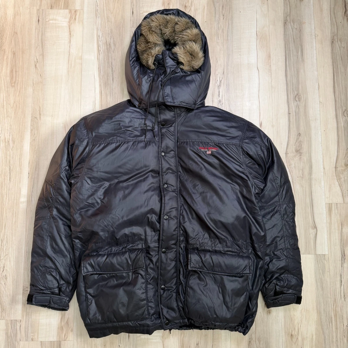 vintage ralph lauren down jacket products for sale | eBay