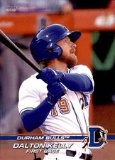2021 Durham Bulls Choice #13 Dalton Kelly Redding California CA NM Baseball Card
