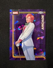 2026 Topps Chrome Marvel Comics Sapphire Edition #104 Arcade Purple Sapphire /75