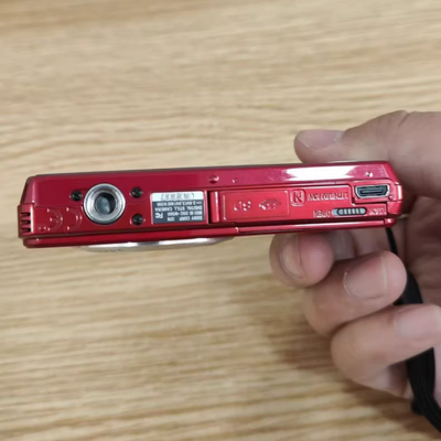 Sony Cyber-shot DSC-W560 14.1MP Digital Camera - Red for sale