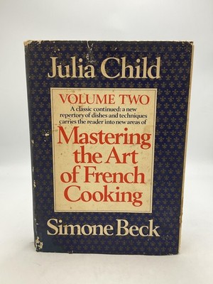 Vintage Mastering Art Of French Cooking Vol 2 Julia Child Knopf HC 1970 Recipes