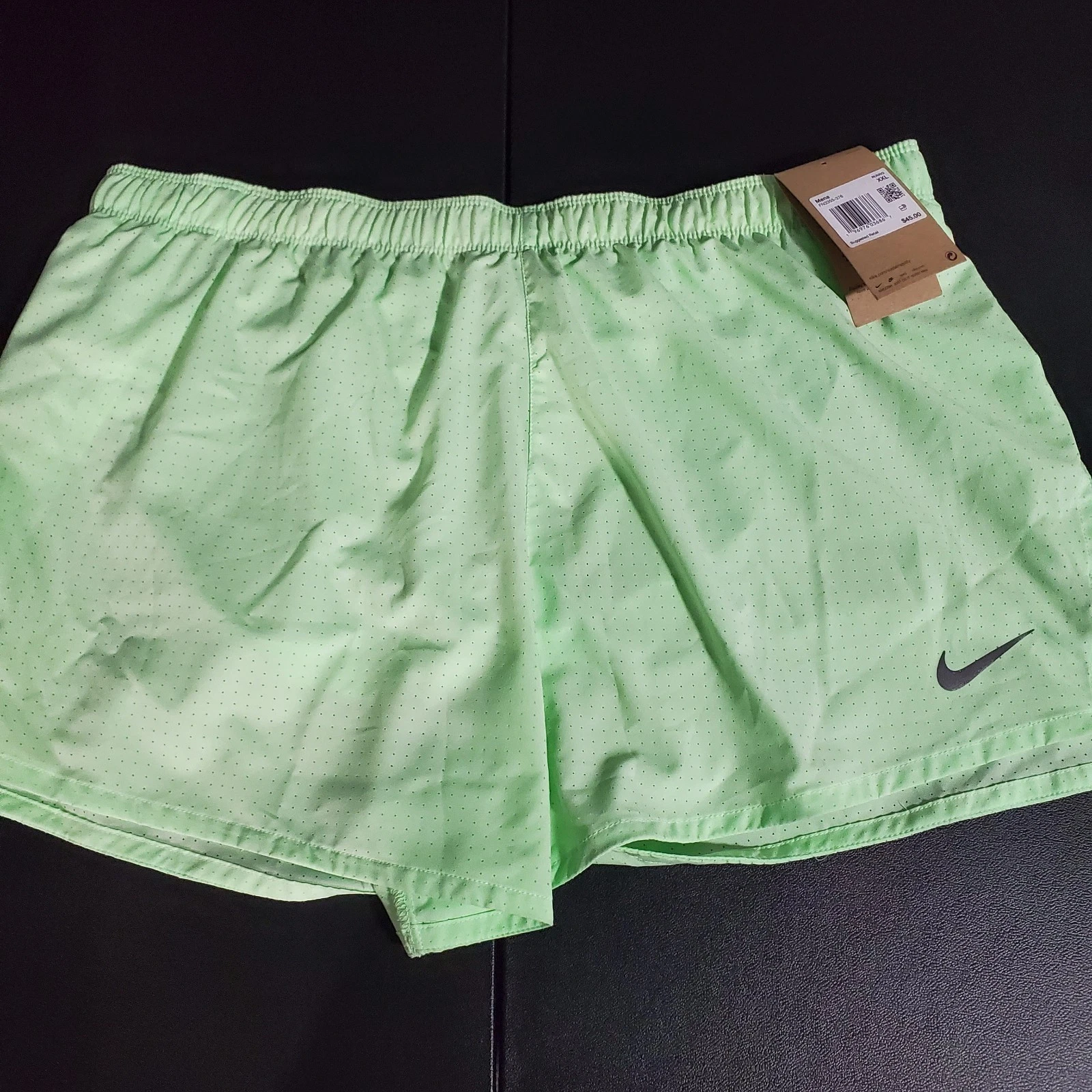 Nike Fast Dri-fit 3" Running Shorts Men's Size XXL NWT FN3355-376 (B27)