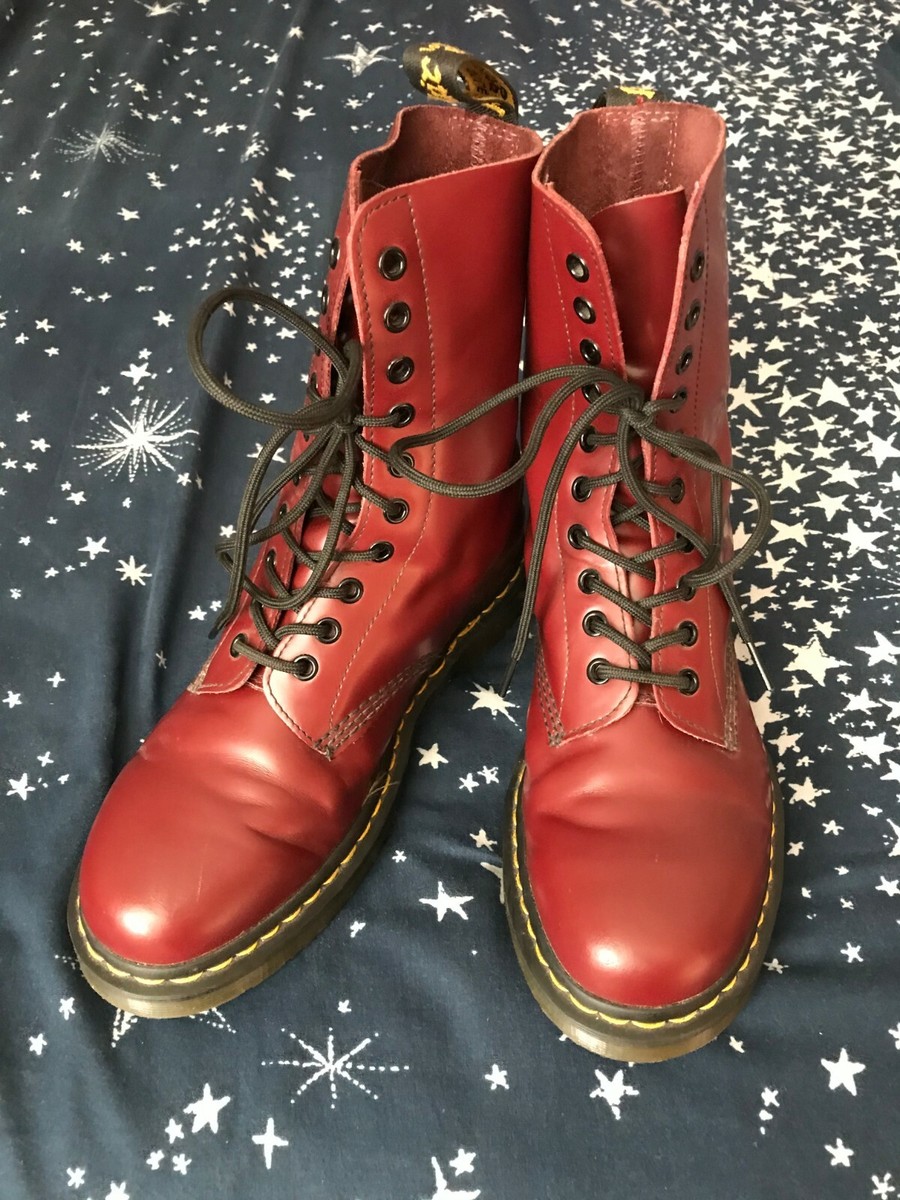 Dr. Martens 8ホール　1460 Cherry Red UK6 1460 8 ホール ブーツ