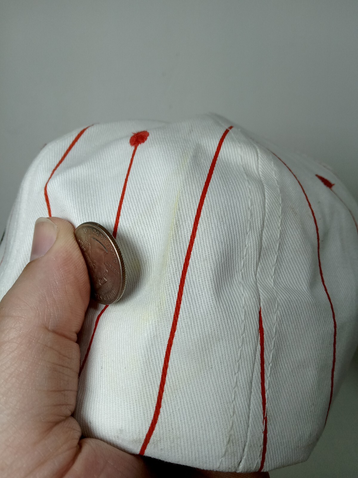 Freightliner Snapback Baseball Hat Cap White Red … - image 11