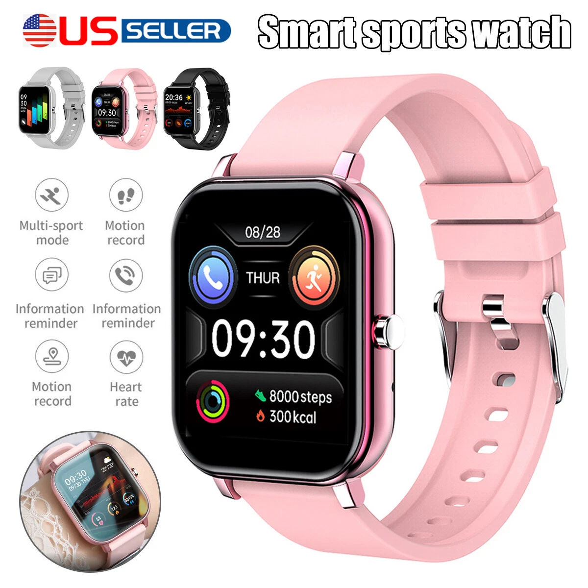 Reloj Inteligente Mujer Smartwatch 2023 Android Gold Smart Watches Women  Bluetooth Call Smartwatch For Xiaomi Apple Huawei Phone - AliExpress