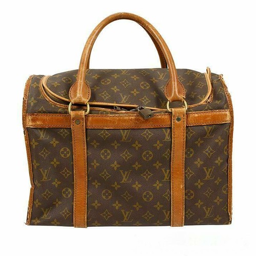 Louis Vuitton SAC Chien M42024 40 mascota gato perro portador llevar bolso  de mano utilizado EX + + | eBay