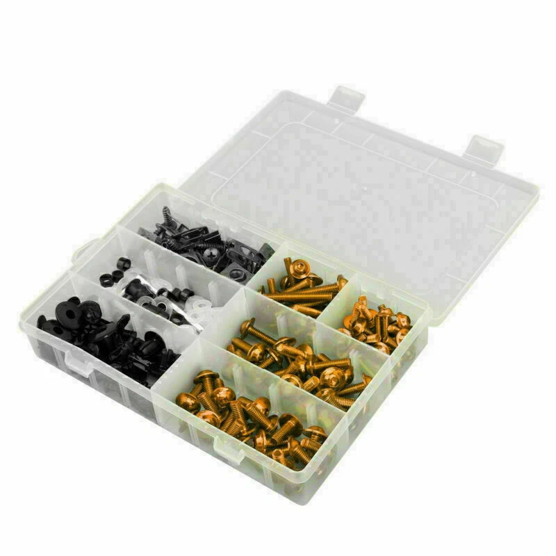 Fairing Bolt Kit Bodywork Screws for Honda  CBR900RR/1000RR CBR1100XX GD AT2 - Image 4 of 4