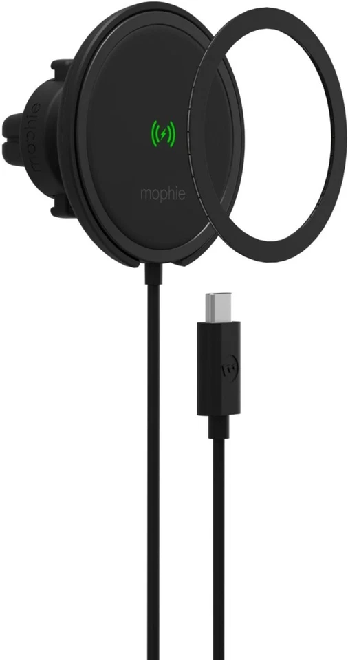NUEVO Mophie Snap+ 15W Carga Inalámbrica Soporte Ventilación con Magsafe para Apple iPhone Foto 4 de 4