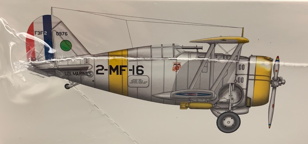 1/48 Scale Accurate Miniatures Grumman F3F-2 US Navy Fighter Kit