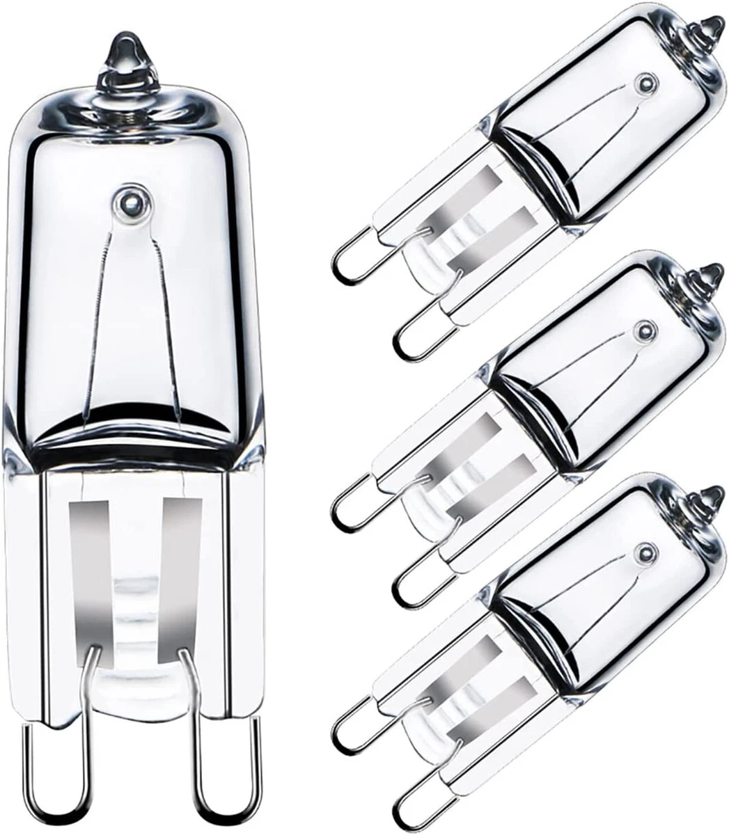 G9 Oven Bulb Lamp Cooker Appliance 25w 230v 2000 Hour Lifespan D Energy X 4 Pack