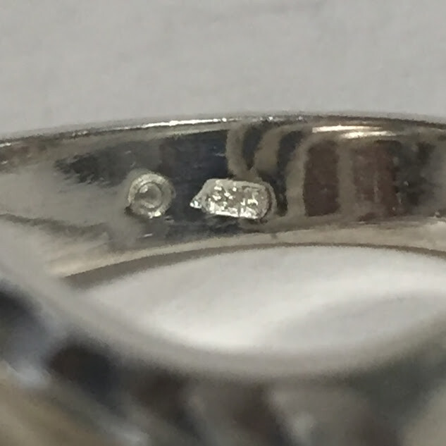 Sterling Silver Scrollwork Ring Size 8 - image 3