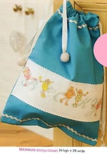 MAGIC FAIRIES ON ICE ABC   CROSS STITCH PATTERN ONLY  - EQ - EVY  HH  D