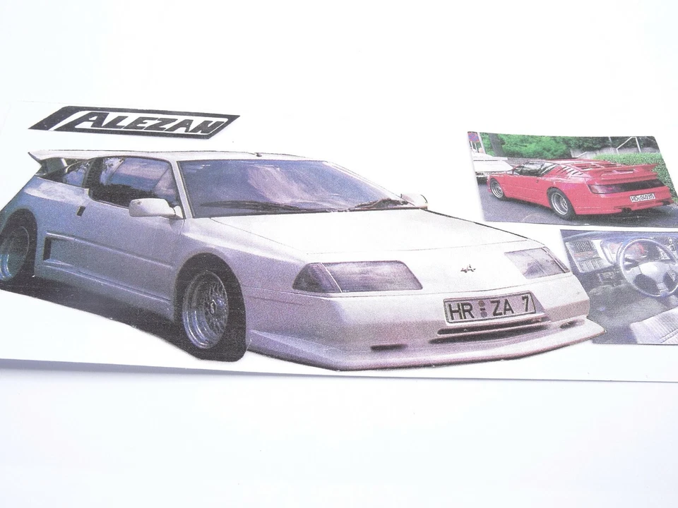 ALEZAN MODELS . KIT 1/43 . ALPINE GTA TURBO FLEISCHMANN . Foto 4 de 4