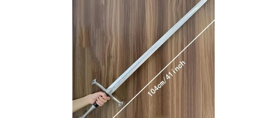 Espada Aragorn Anduril de espuma de poliuretano LoteR Foto 2 de 3