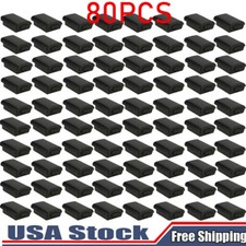 80x Black AA Battery Back Cover Case Shell Pack for Xbox 360 Wireless Controller