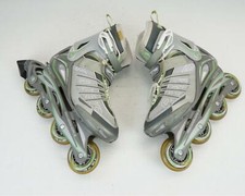 Rollerblade Bio Dynamic Skates Inline Gray Womens US 9
