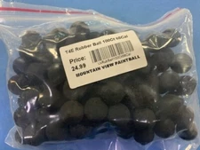 100PCS T4E Rubber Ammo Paintballs .68 Cal Training Defense Fits All 68cal MARKER