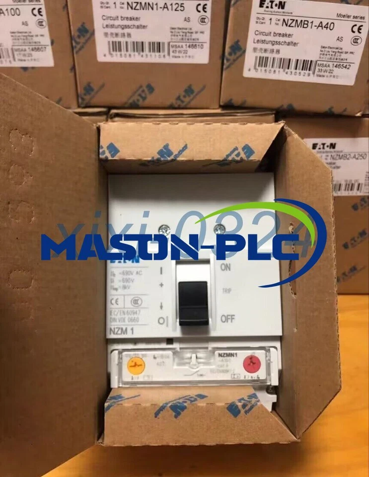 1pcs NEW EATON NZMN1-A160 Molded case circuit breaker DHL shipping - Image 4 of 4