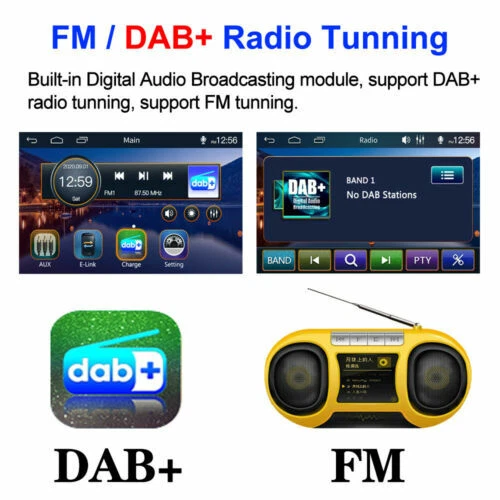 2 DIN Multimedia Player fürs Auto