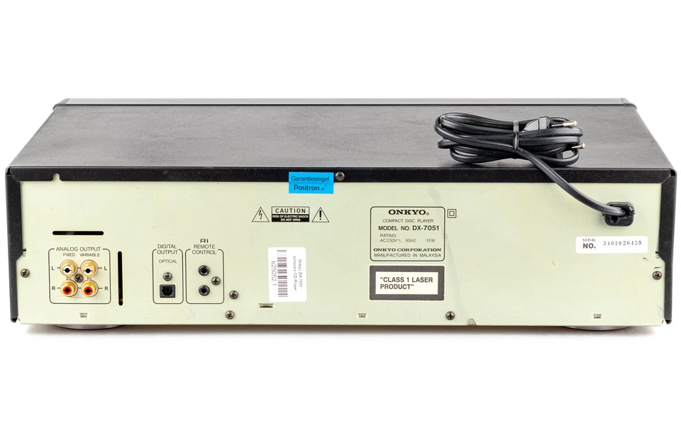 Onkyo DX-7051 CD Player + FB / Cinch Variable / gewartet 1 Jahr Garantie [3] - Bild 4 von 4