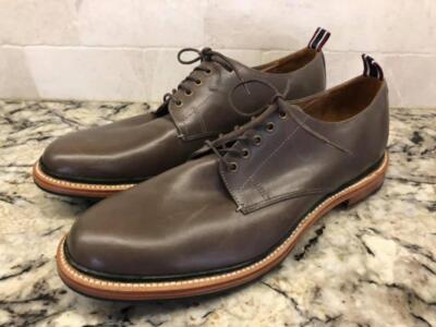JCrew $298 Oar Stripe Italian leather derbys 8.5 dusty  display picture 1