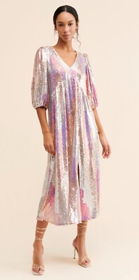 Turner Midi Dress. Size Large