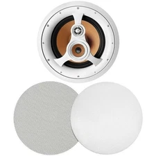 BIC America H-310C Acoustech H310C 10-In. Indoor 3-Way In-Ceiling Speaker, 250 W