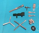 vintage GO BOTS gobots WEAPONS LOT #3 Cy-Kill Twin Spin Cop-Tur Tank FREE SHIP