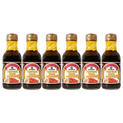 Kikkoman Teriyaki Sauce mit geröstetem Sesam 6x250ml Teriayaki Marinade
