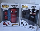 Funko Pop! Marvel Spider-Man & Venom Bluetooth Wireless Earbuds & Case. Set Of 2