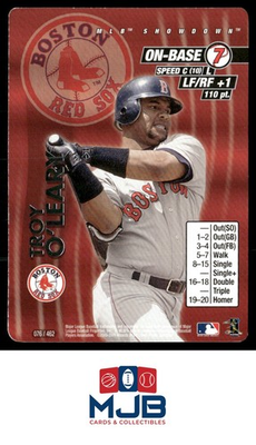 #ad #ad 2001 MLB Showdown Unlimited Troy O#x27;Leary #076 $2.25