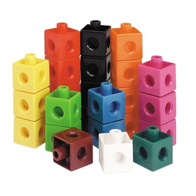 Learning Resources 500 Multi Color Snap Cubes for Early Math Skills and Counting