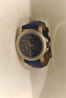 Esprit Timewear Quartz Damenuhr Vintage Retro Sammler 