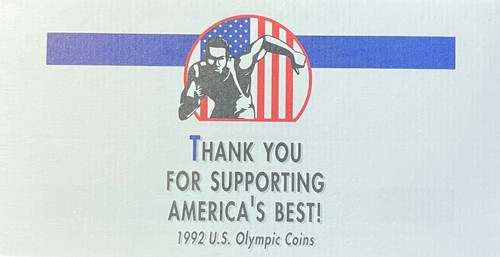 1992 U.S. Olympic Commemorative Coins - Wrestling Signed Eric Wetzel - COA ONLY