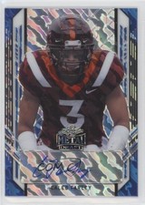 2021 Leaf Metal Draft Portrait Blue Marble /40 Caleb Farley #PA-CF1 Auto 0ol8