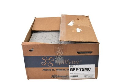 Spilfyter GFF-75MC Universal Absorbent Gray Pads 16x18 Double-Weight 50/Case