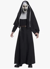 Scary The Nun Movie Deluxe Costume for Adults Standard Size Fits Up To Jacket 44