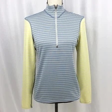 Patagonia 3 Capilene Midweight Base Layer Top Womens Size Small 1/4 Zip Pullover
