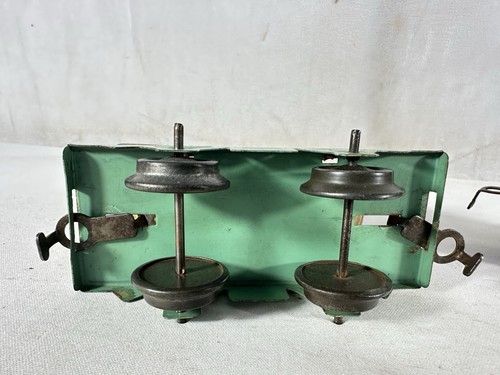 Pair of SCARCE Marx Original Prewar Bunny Express Gondola Cars! - Picture 4 of 11