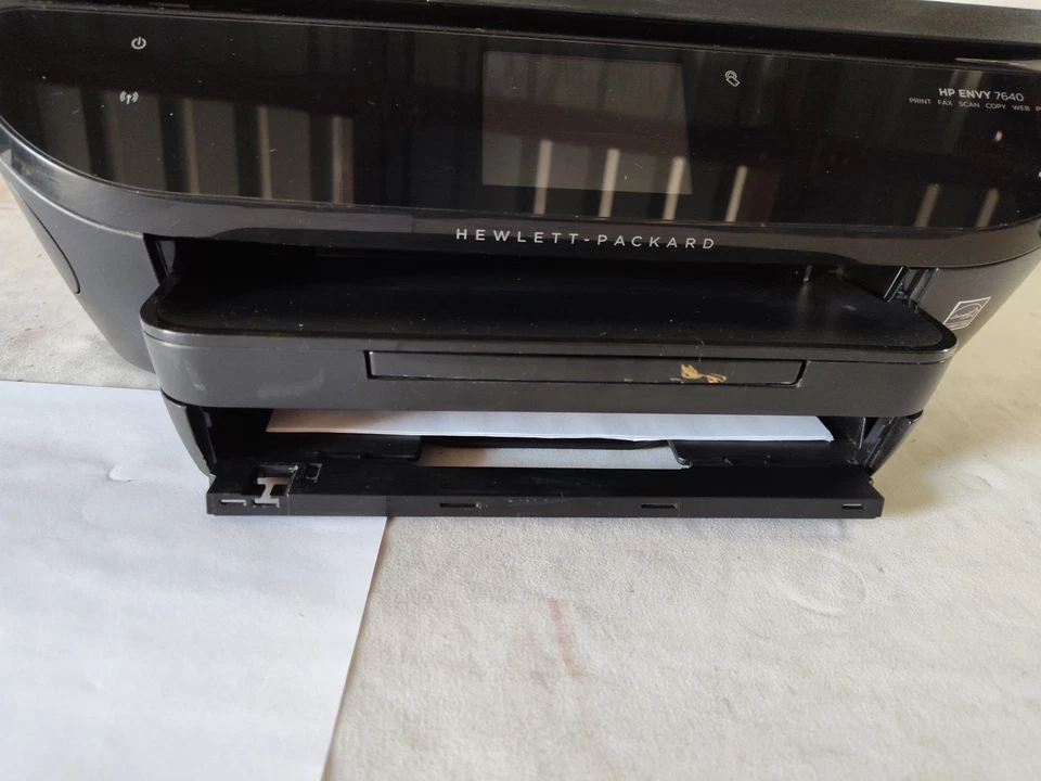 HP Envy 7640 All-In-One Printer Fax Scan Copy Web Photo Tested READ! - Image 2 of 4