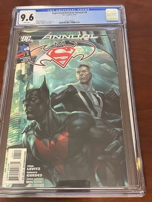 Superman/Batman Annual #4 CGC 9.6 1st Appearance of Batman Beyond (2010)