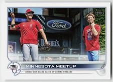 2022 Topps #122 Minnesota Meetup BASEBALL Angels