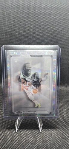 2025/26 Topps Chrome Basketball Jalen Brunson Class Canvas