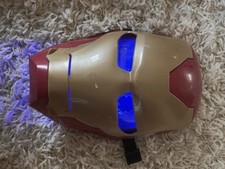 IRON MAN Light Up-Flip Up FX Kids Cosplay Mask