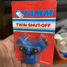 Dramm Twin Shut-off Valve Water Two Places at One Time Ergonomic Design C-235