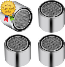 4 Pcs Bathroom Sink Filter Kitchen Faucet Aerator with Brass Shell Female